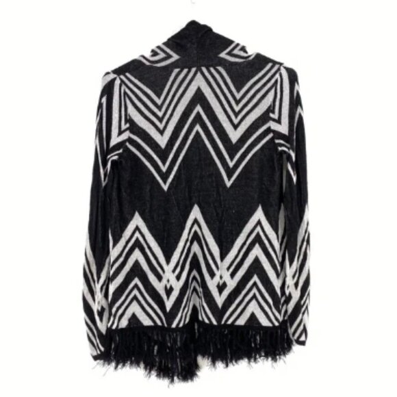 International Concept Women's Geometric Cardigan Sweater - M - Picture 2 of 4